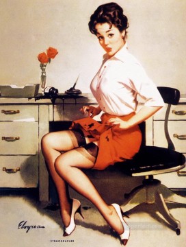 Pin up Painting - Gil Elvgren pin up 44